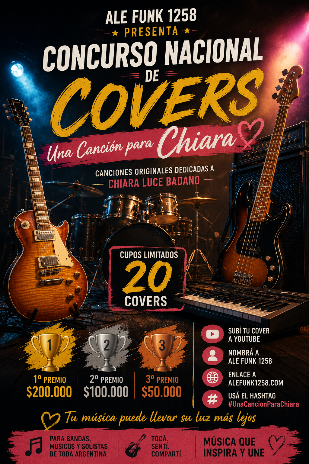 Concurso Nacional de Covers Una Canción para Chiara